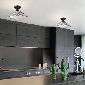 Kepler Semi Flush Ceiling Fixture