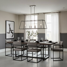 Fulton Double Linear Chandelier