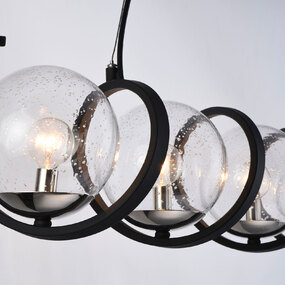 Curlicue Linear Pendant