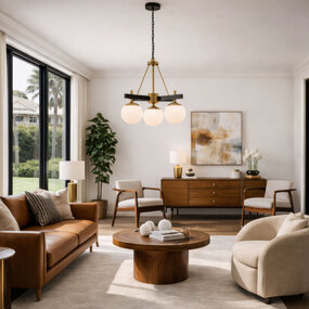 Allie Chandelier by Varaluz