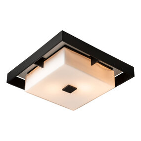 Shadow Box Outdoor Ceiling Flush Light