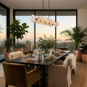 Cosmos Linear Pendant