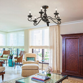 Larrick Semi Flush Ceiling Light