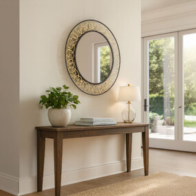 Scribble Mirror by Varaluz