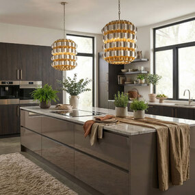 Swoon Foyer Pendant by Varaluz