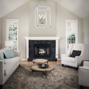 Langen Square Pendant by Minka Lavery