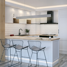 Climene Linear Pendant by Eglo