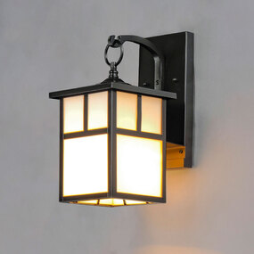 Coldwater White Hanging Outdoor Wall Light