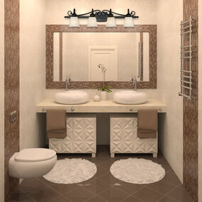 Belle Meade Bathroom Vanity Light by Golden Lighting
