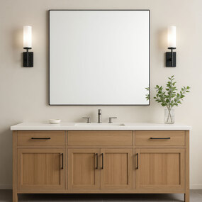 Kye Square Mirror by Varaluz