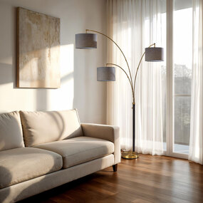 Bergen 3-Arms Floor Lamp