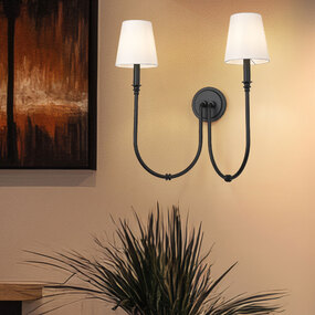 Jisele 2-Light Wall Sconce
