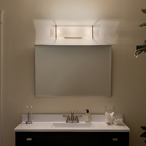 Crescent View Bathroom Vanity Light