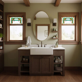 Tablet Oval Wall Mirror by Varaluz