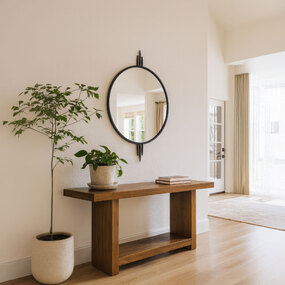 Propaganda Wall Mirror by Varaluz