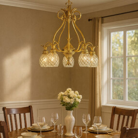 Pineapple Downlight Chandelier