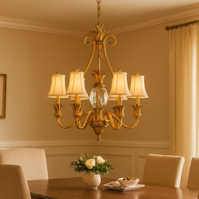 Pineapple 7-Light Chandelier