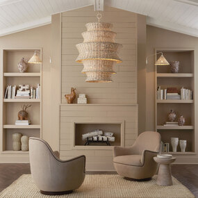 Basket Swing Arm Wall Sconce