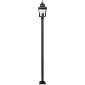 Raphael Outdoor Post Light with Square Post
