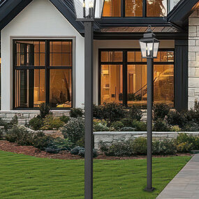 Raphael Outdoor Post Light with Square Post by Z-Lite