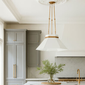 Mood Swings Hexagonal Pendant