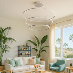 Veritas 3-Tier Chandelier by Golden Lighting