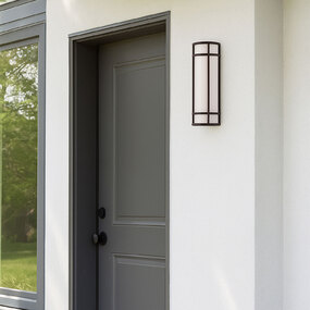Moon Ray Outdoor Wall Light