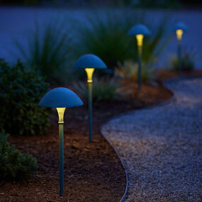 Mushroom 120V Path Light