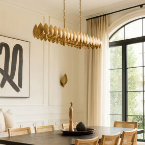 Petal Reign Linear Pendant