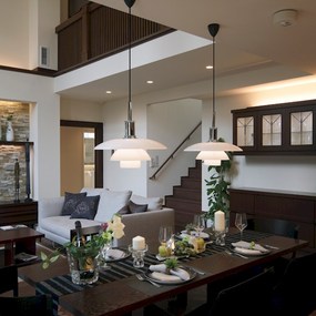 PH 4 1/2 - 4 Glass Pendant by Louis Poulsen