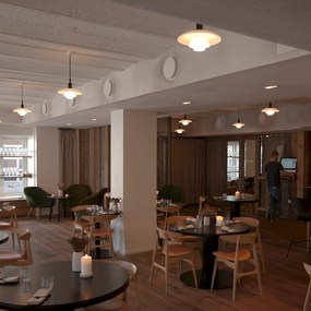 PH 3/2 Glass Pendant by Louis Poulsen