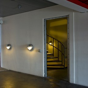 Skot Outdoor Asymetrical Wall / Ceiling Light by Louis Poulsen