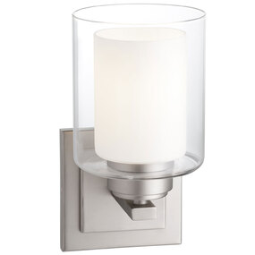 Fort Worth Clear Opal Wall Sconce
