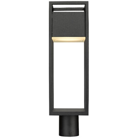 Barwick Outdoor Post Light with Round Fitter