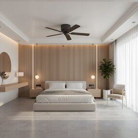 Linden Hugger Ceiling Fan by Generation Lighting