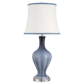Zeta Blue Table Lamp