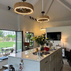 Tulum Fandelight by Maxim Lighting