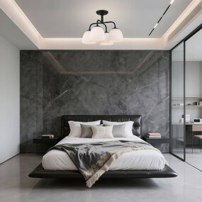 Dorinda 4-Light Semi Flush Ceiling Light by Golden Lighting