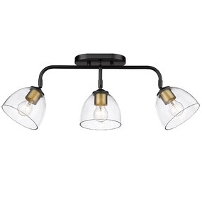 Roxie 3 - Light Semi Flush Ceiling Light