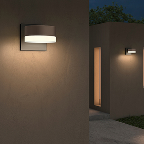 Reals PC Outdoor Downlight Wall Light