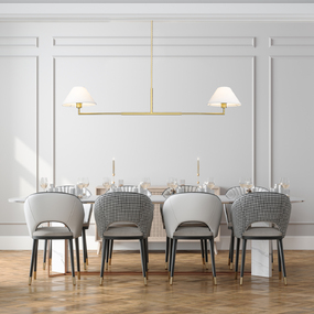 Leila Linear Chandelier by Z-Lite