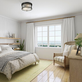 Carnaby Round Ceiling Flush Light by Z-Lite