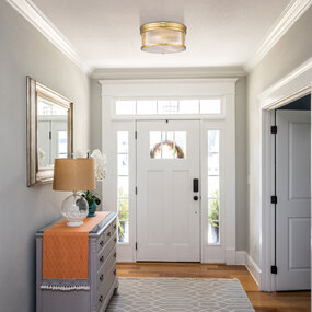 Carnaby Round Ceiling Flush Light by Z-Lite