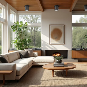 Bentley Color-Select 8 inch Ceiling Light by Z-Lite