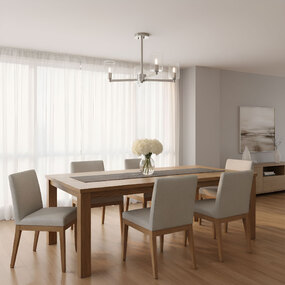 Fullton Glass Semi Flush Ceiling Light by Visual Comfort Studio