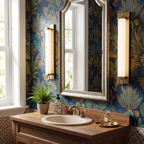 Parker Bathroom Vanity Light by Savoy House