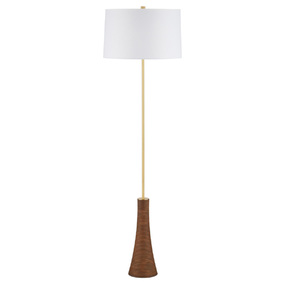Lathe Floor Lamp