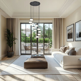 Renaud Multi-Light Pendant by Z-Lite