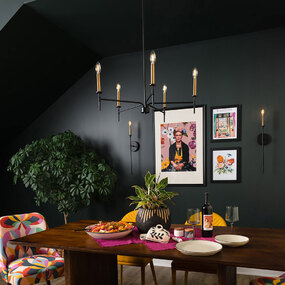 Hux 1-Light Wall Sconce by Lark
