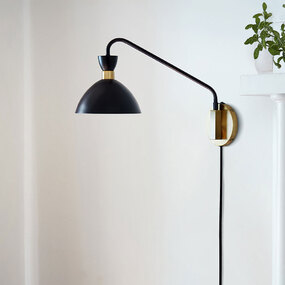 Simon Plug-In Wall Sconce
